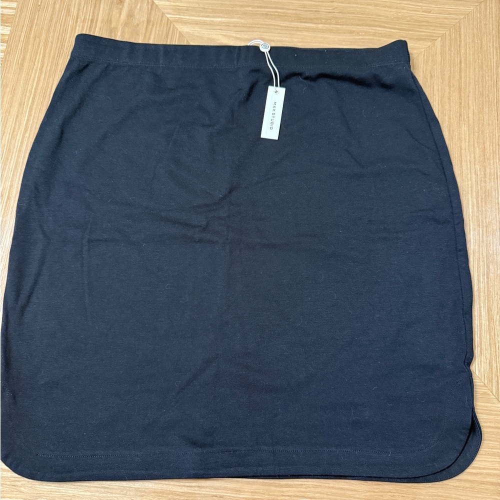 Max Studio Size XL Black Skirt